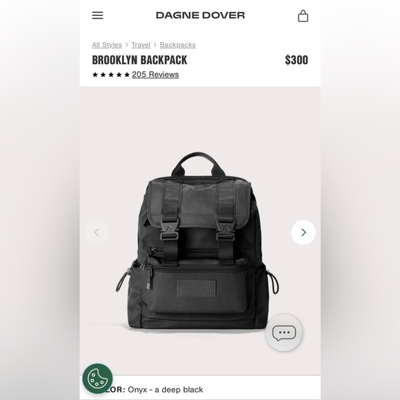 Dagne Dover Onyx Backpack